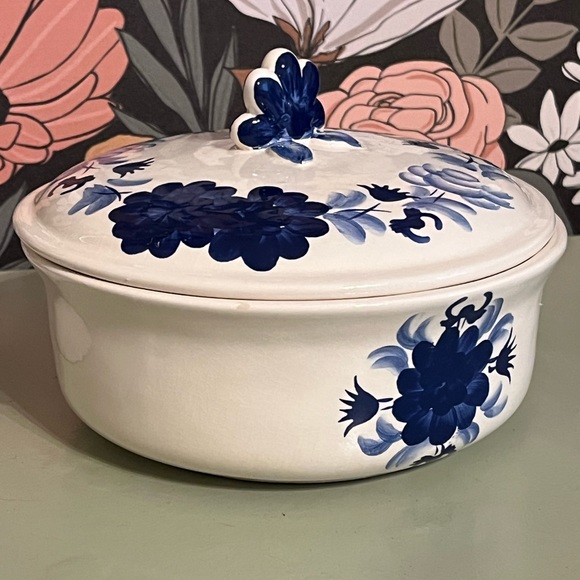 Dining Vintage Kent Pottery Serving Dish And Top Poshmark